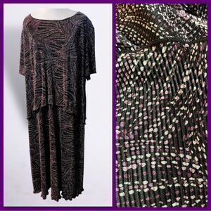 CONNECTED MAXI WOMENS DRESS, Sz 18W